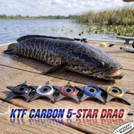 KTF STAR DRAG Carbon Fibre Star Drag For Daiwa Reel