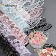 ELDGEAN Fresh Flower Wrapping Paper, Printed 50×55cm Wide  Wrapping Paper,  DIY Cellophane Paper Flo