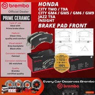 Brembo Honda City TMO GM6 T9A Jazz Front Brake Pad P28050N Prime Ceramic