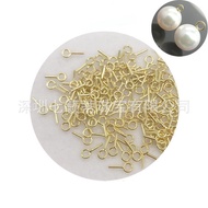 Word needle T Needle Jewelry Accessories DIY Pendant Ear Thread Bracelet918K Gold Simple Style Acces