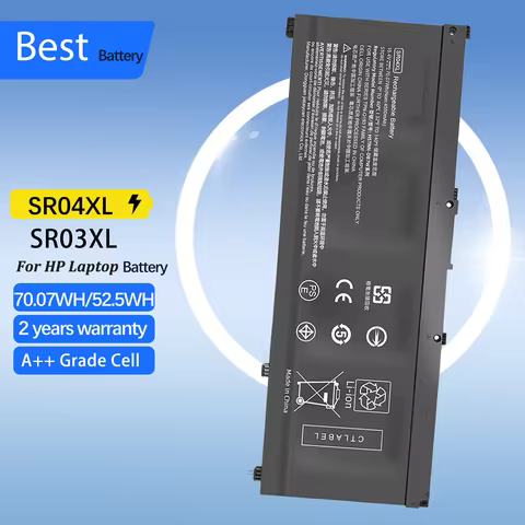 SR04XL SR03XL Battery for HP Omen 15-CE0XX 15-DC0XX Series 15-CE015DX 15-DC0003LA 15-DC0051NR Pavili