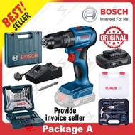 BOSCH GSB 185-LI Cordless Brushless Impact Drill 1 Battery GBA 18V 2.0Ah GAL 18V-20 12pcs X-line 33p