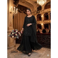 sharara BEADS WITH SEQUENCE EMBROIDERY WORK
H

