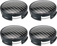 Modengzhe 4 Pcs Plastic Snap-in Type Wheel Center Hub Cap 62mm Outer Diameter and 63mm Clip to Clip 