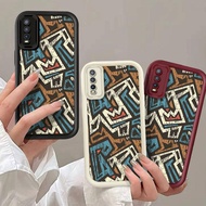 Fashion Colorful Geometric Shapes Phone Casing For VIVO Y17 Y15 Y12 Y11 Y20S Y20A Y20T 1906 1901 190