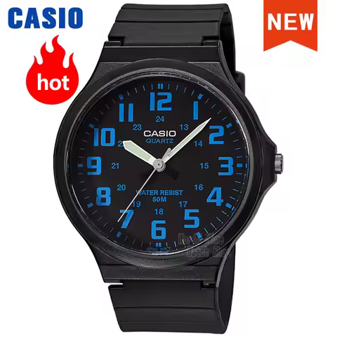 Casio Students Watch Simple Quartz Hands Men and Women Waterproof Large Dial Reloj Casio Hombre MW-2