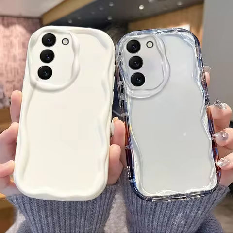 Phone Case for OPPO A5 2025 4G/5G K13X 5G, with Enhanced Protection, Shockproof Design, Cream Waves,