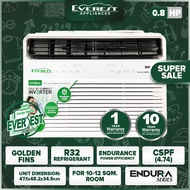 Everest Endura 0.8HP Full DC Inverter Window Type Aircon with Remote Control/ Endurance Power/ Wide 