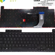 RGB Backlight Keyboard for ASUS ROG Strix Hero III G731GT G731GV Gaming Keyboards CZ Czech CS colorf