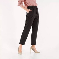 High-waisted women's Ankle pants / basic formal women's work pants Slim-fit women's office pants