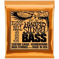 ERNIE BALL® 2833 สายกีตาร์เบส 4 สาย ของแท้ 100% รุ่น Hybrid Slinky (.045 - .105) ** Made in USA **