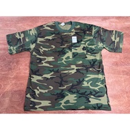(Size 3XL) Chest 25 Length 31 Authentic US Army Navy Air Force USMC Camouflage T-Shirt M117 Military