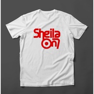 SHEILA ON7 Men's Distro T-Shirt Music T-Shirt Band T-Shirt Sheila Gank T-Shirt