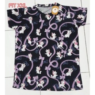 L D6 BLOUSE BATWING BIGSIZE 3R BAJU XXXL SHORT SLEEVES CASUAL BLUS 3XL ONECK SLEEVE 3L GIRLS WOMEN