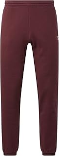 Reebok Men's Identity Vintage Sport Pants, Classic Maroon, XL