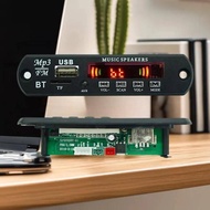 ha 1 Set 12V Wireless  5.0 120W Amplifier MP3 Player Decoder Board Car Audio USB TF FM Radio Recordi