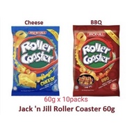 Jack 'n Jill Roller Coaster (60g x 10 Packs) - Cheese / BBQ