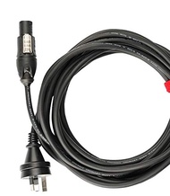 US Power Plug Cable Compatible for Aputure Light Storm LS C120DII 300DII 2 Mark II 300X Nova P300c 6