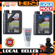 5W-40 HC / 10W40 Liqui Moly Scooter Engine Oil &amp; Gear Oil MINYAK for NVX, Nmax, Xmax, Honda ADV, Vario, Nouvo, Ego, SyM