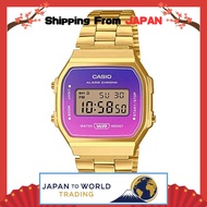 [Shipping from JAPAN!]Digital Watch Vintage Series Gradient Color Gold A168WERG-2A [Direct from JAPA
