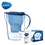BRITA Marella 3.5L 藍色濾水壺及6件裝濾芯- # blue