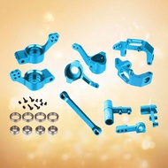 [szluzhen3gv] Aluminum Alloy Steering Combination Upgrade Kit for HSP 94123 94111 94188