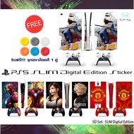 Body Sticker And Joy Protector PS5 SLIM Digital Edition Protect Screen PS5 *SLIM Version Only SD set