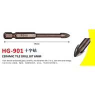 HA GANG CERAMIC TILE DRILL BIT 6MM HG-901
