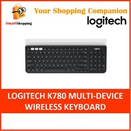 Logitech Multi Device Wireless Keyboard K780 Full size Quiet Keyboard Windows IOS Android Mac Chrom