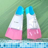 【现货】现货 热卖Ready Stock成人男女短脚蹼自由泳训练游泳装备儿童蛙鞋硅胶鸭蹼软底   swim fi dV2igLS8LH1002