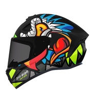 Axxis Draken Nahesa Helmet Full Face Motorcycle Helmet Parrot Viper Fish Wind Capacete Axxis Eagle Snake Cobra Vermelho