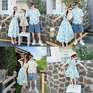 Summer Bohemian Floral Set - Perfect for Parents & Kids | Holiday Outfit