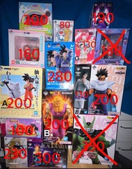 一番賞  figure（部份夾出物）鬼滅之刃 蝴蝶忍 C賞 海賊王 光月御田&光月日和 C賞 光月御田 last one賞 黑色瑪莉亞 C賞 烏塔 G賞 Spy Family 安妮亞 尾賞 他媽哥池 