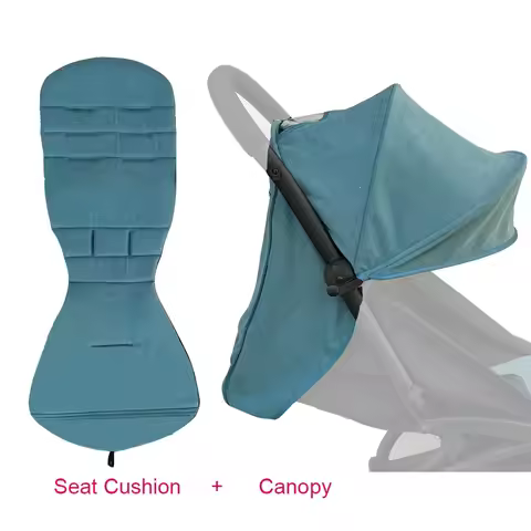 COLU KID® Baby Carriage Accessories Waterproof Sun Canopy & Replacement Seat Cushion Compatible with