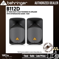 Behringer Eurolive B112D 1000-Watt 12" Powered Speaker - Pair
