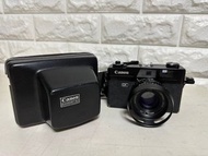 Canon Canonet QL17 Giii  黑色露銅  機械旁軸菲林 相機連原裝皮殼