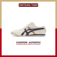 ของใหม่แท้ Onitsuka Tiger Mexico 66 " Blue Khaki " รองเท้ากีฬา 1183A499 - 101 รับประกัน 1 ปี