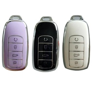 1pcs TPU Car Key Case Cover Protector Shell Fob For Chery 8 Pro 5 Plus 7 pro Car Key Cover Interior 