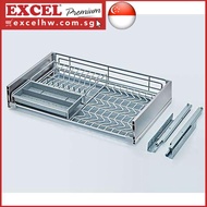 [Excel Hardware] Bene Three-Sided Stainless Steel Basket E052S-SUS304