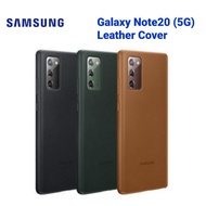 原裝 三星 Samsung Galaxy Note20 Leather Cover Case 皮革背蓋 EF-VN980 Note 20 (5G) 保護殼 保護套 棕色/黑色/綠色