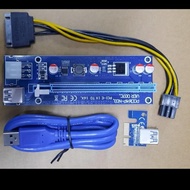 Gpu USB Riser 1x-16x 4x Solid capacitor +pcie splitter