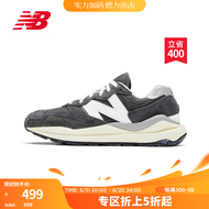 NEW BALANCE NB5740官方休闲鞋男鞋女鞋网面舒适透气百搭情侣运动鞋 深灰色 M5740VL1 42 (脚长26.5cm)