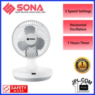 Sona 6 Inches Remote High Velocity Fan STC 1322