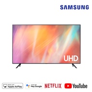 SAMSUNG UHD LED 55" 4K Smart TV (UA55AU7700KXXT)Support Netflix ,Youtube, PrimeVideo รับประกัน 1ปี ศูนย์ Samsung