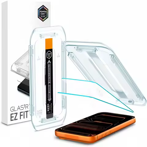 2 Pcs AluminaCore Tempered Glass Screen Protector for iPhone 17 16 Pro Max 17e 16e,9H+ Hardness, Alu