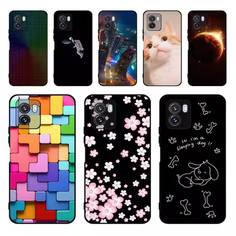 For Vivo Y15s 2021 Case Fashion Flower Printed Soft Silicone Slim Back Cover For Vivo Y15A Y 15a Y 1