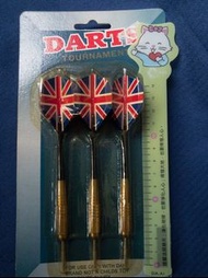 【杜老師的二手商店】（台灣現貨）DARTS 英國國旗造型飛鏢 A306 全新未拆封 復古風格收藏自用都適合 精緻做工