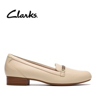 Clarks Womens Juliet Mia Cream Leather