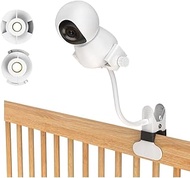 2026 Upgraded Baby Monitor Mount- Adjustable Gooseneck Flex Stand for Crib, No-Tool Installation, Po