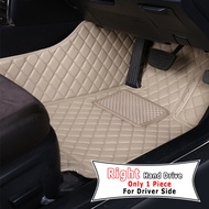 Car Floor Mat for Hyundai Santa Fe 2019 2020 6 Seater 7 Seater RHD Leather Waterproof Car Carpet Car